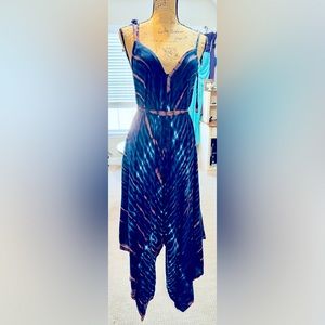 Handmade Indie Tie-dye Jumpsuit